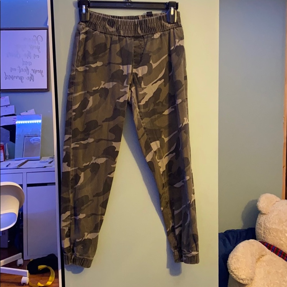 Camo joggers